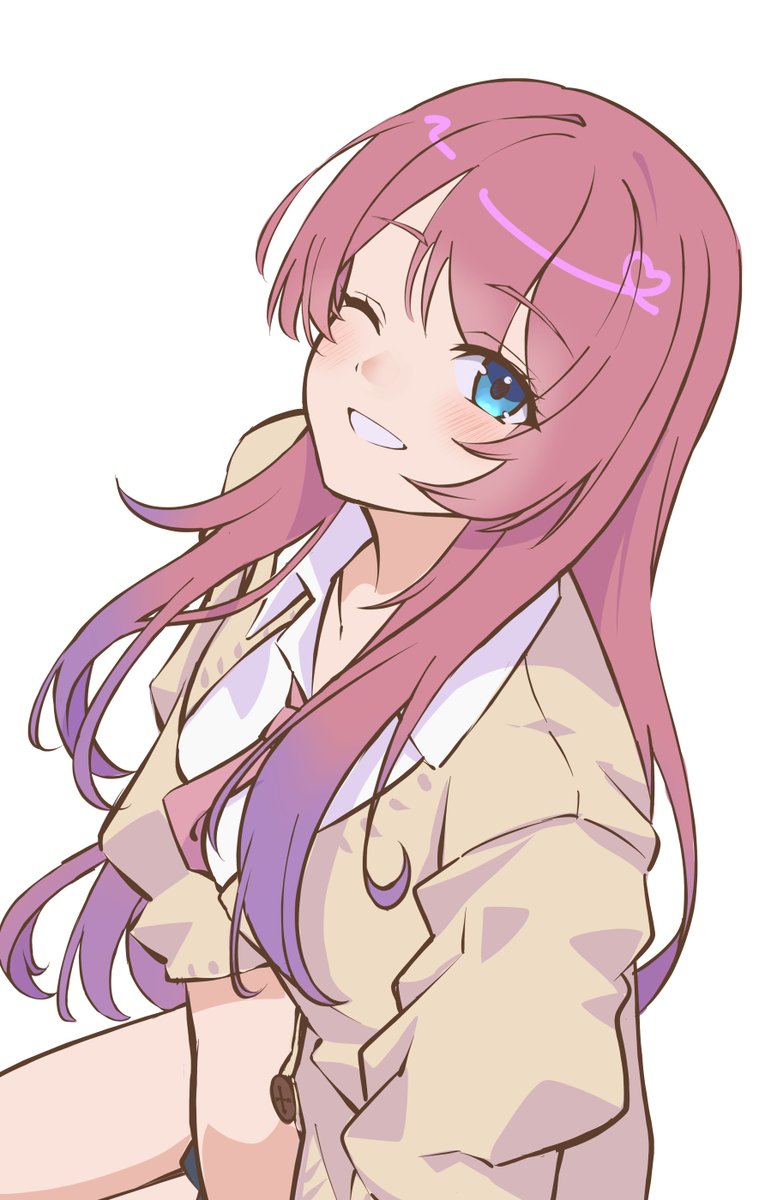 「めるちラフのお顔かなり可愛く描けてる気がするから見て見て見て」|みはえる🐍✨のイラスト