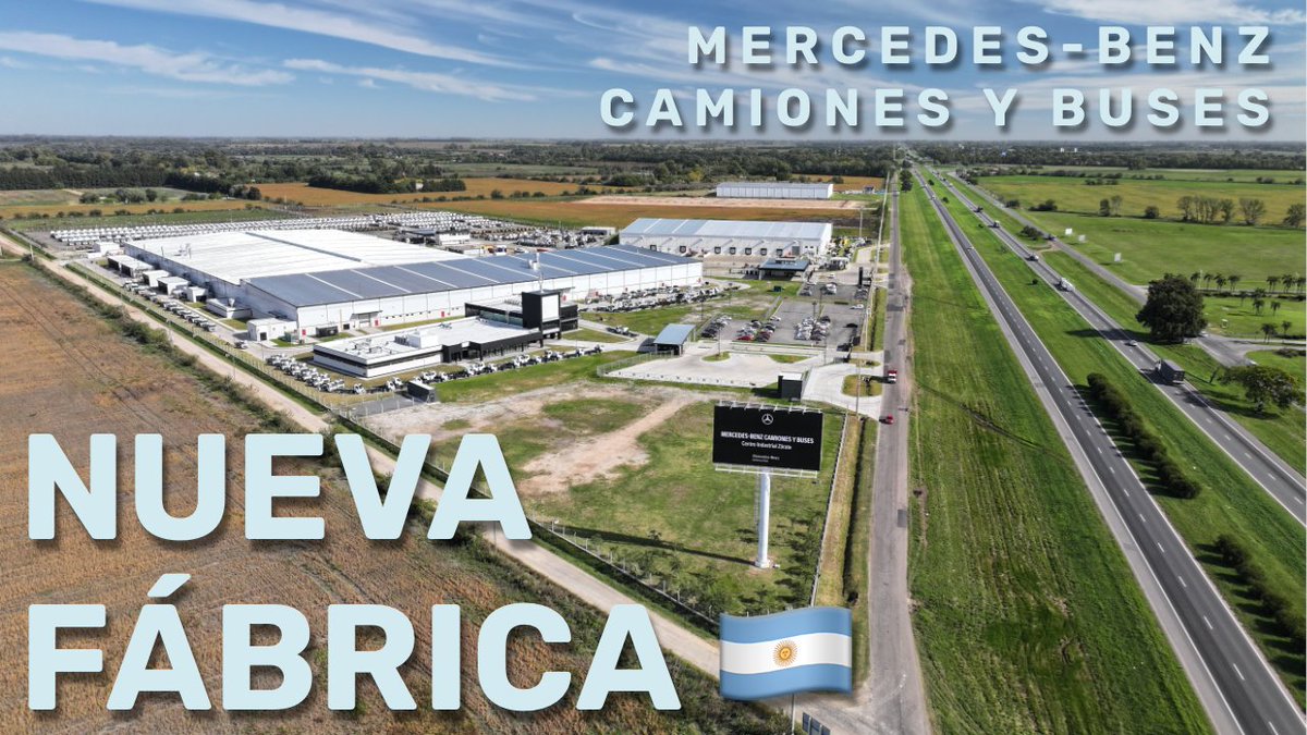 visionmotor's tweet photo. Mercedes-Benz Camiones y Buses inauguró el Centro Industrial Zárate
De esta forma completa el ciclo de inversiones de U$S 110 millones de dólares y es la primera planta del sector automotriz construida desde sus cimientos en el país, en los últimos 15 años
https://t.co/oq4EoZXc3H https://t.co/H34YUsClod
