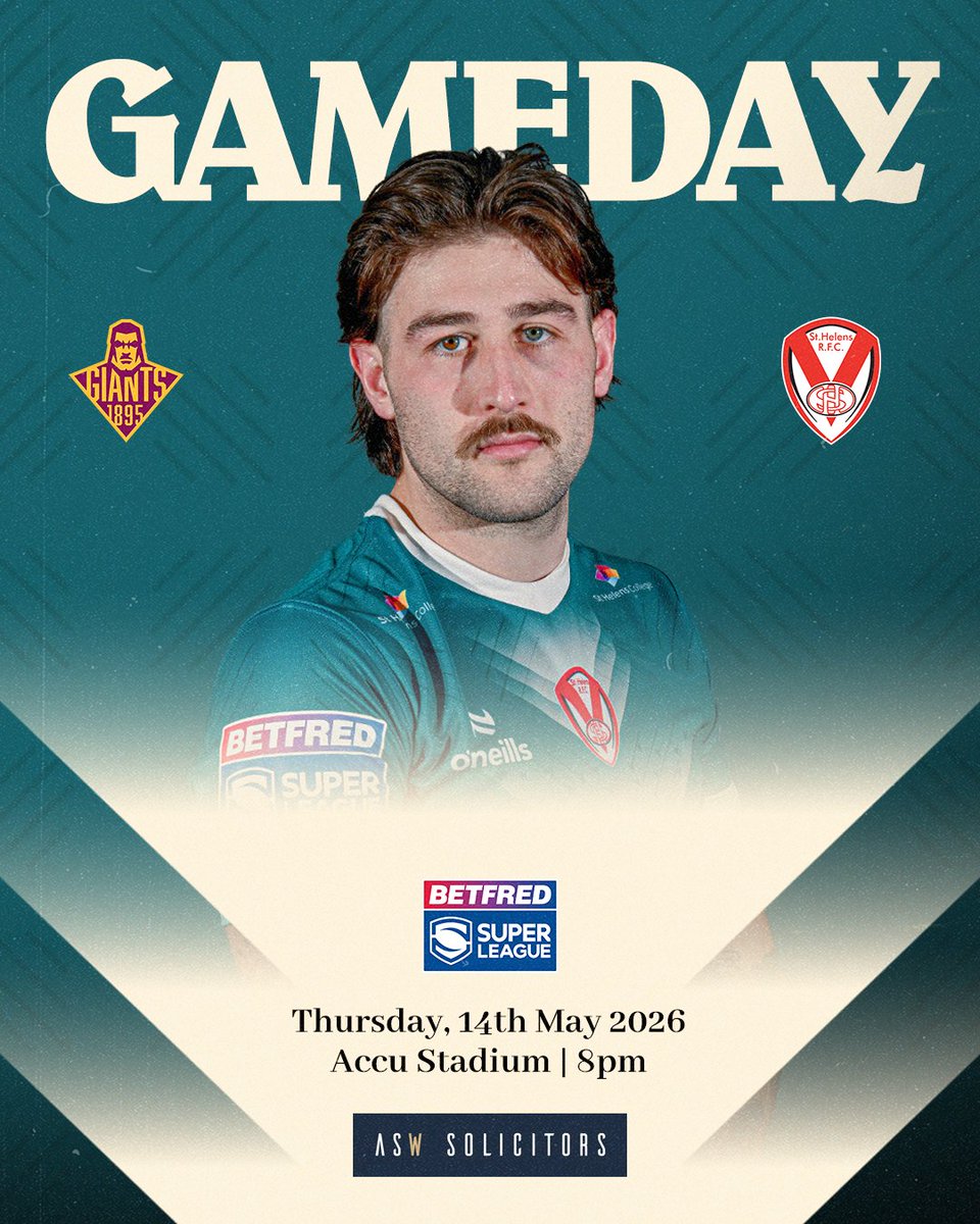 Saints1890's tweet photo. ❇️ 𝐆𝐀𝐌𝐄 𝐃𝐀𝐘

🆚 @Giantsrl
📍 Accu Stadium
🕗 8pm KO
🎟️ Available at the ground
📺 BBC iPlayer / Sky Sports +

#COYS | @AswSolicitors https://t.co/4q4yOjlYcj