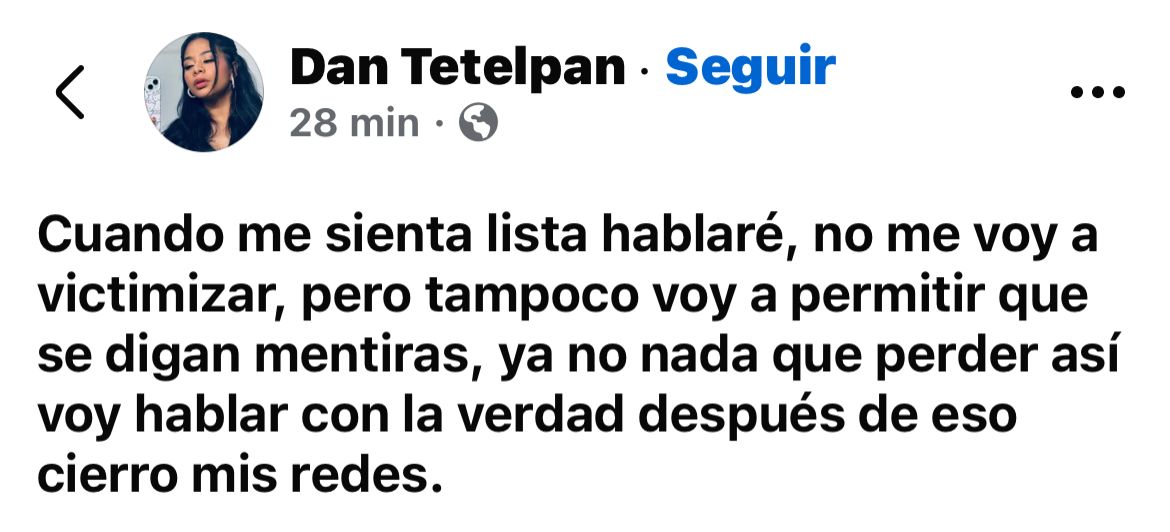 AhoraTabasco's tweet photo. 📲#TendenciasDeAhora| ¡SE DEFIENDE!😳
La bailarina con la que #ElPulpo engañó a #Arleth, salió a hablar en #RedesSociales y afirmó que aún no está lista para hablar del tema.😮💨❤️🩹
¿ACASO ES UNA VÍCT1M4 MÁS DEL TECLADISTA?😳
|#Villahermosa |#Tabasco |#Noticias |#AhoraTabasco |#Tendencia |#Viral