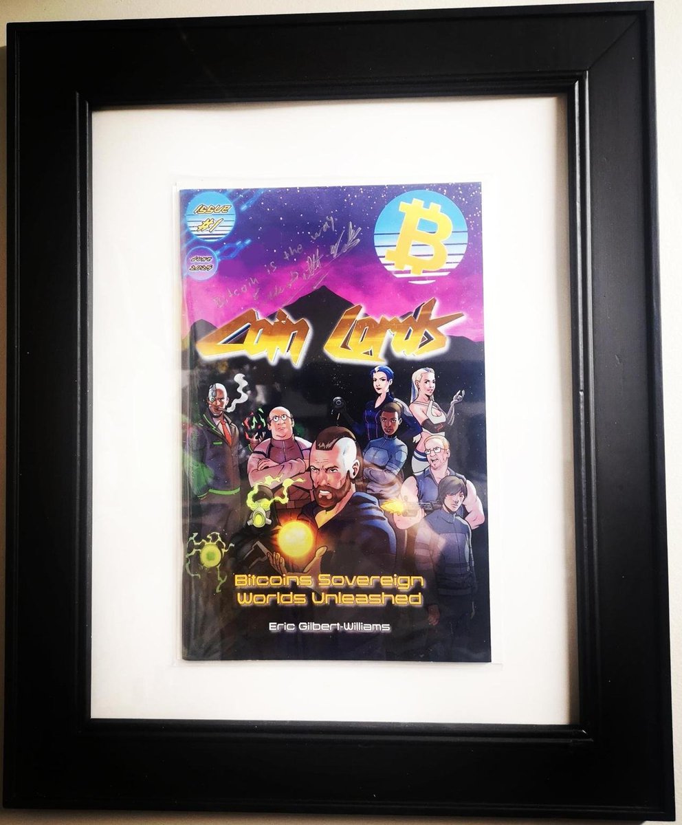 CoinLordsHQ's tweet photo. Dam! 👇⚡️
I wonder what the future bids will hold for this baby!
Fan Framed and ready for HODL

Still can order your copy🫵 at https://t.co/muUHkTBJCo https://t.co/Gr3II9pG5v
