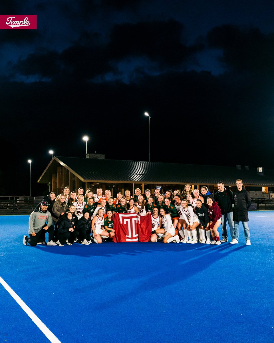 TempleFH's tweet photo. Thank you for the hospitality, MHCZ Dames 1‼️

Grateful for the opportunity to grow both as players and people during our time here 🇳🇱🏑 https://t.co/S0SMhIOtRY
