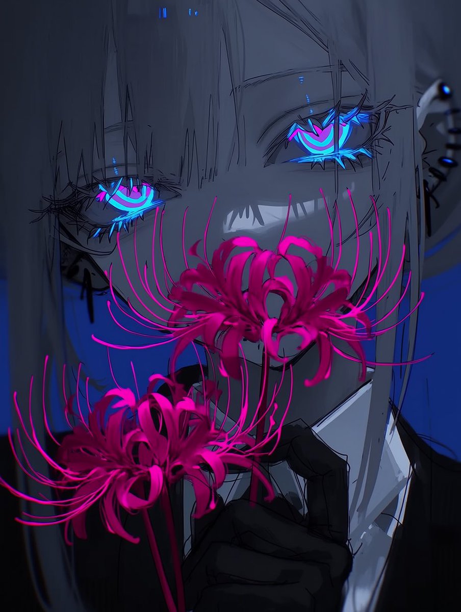 Annis無言 プロフあり ページ おはよう木曜日(￣∀￣) #フリーアイコン 「Lycoris radiata」