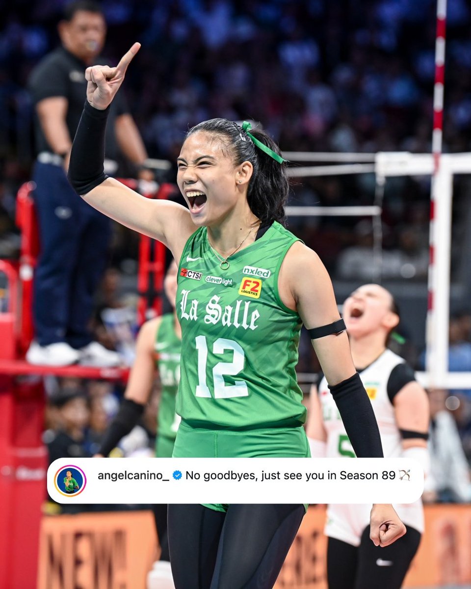 Supirda2280902's tweet photo. Angel Canino will stay at DLSU Lady Spikers for Season 89 #notmyphoto #ctto https://t.co/SJah8ubrNQ