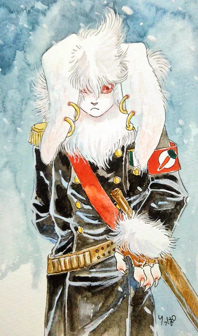 #最近フォローした人は知らない過去絵を晒す 2017~あたり、人外ワンドロ。
