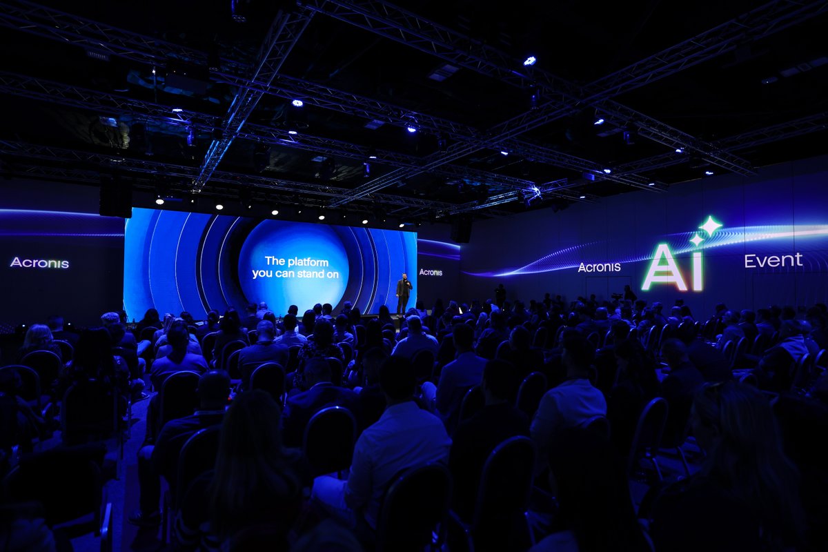 Acronis tweet media