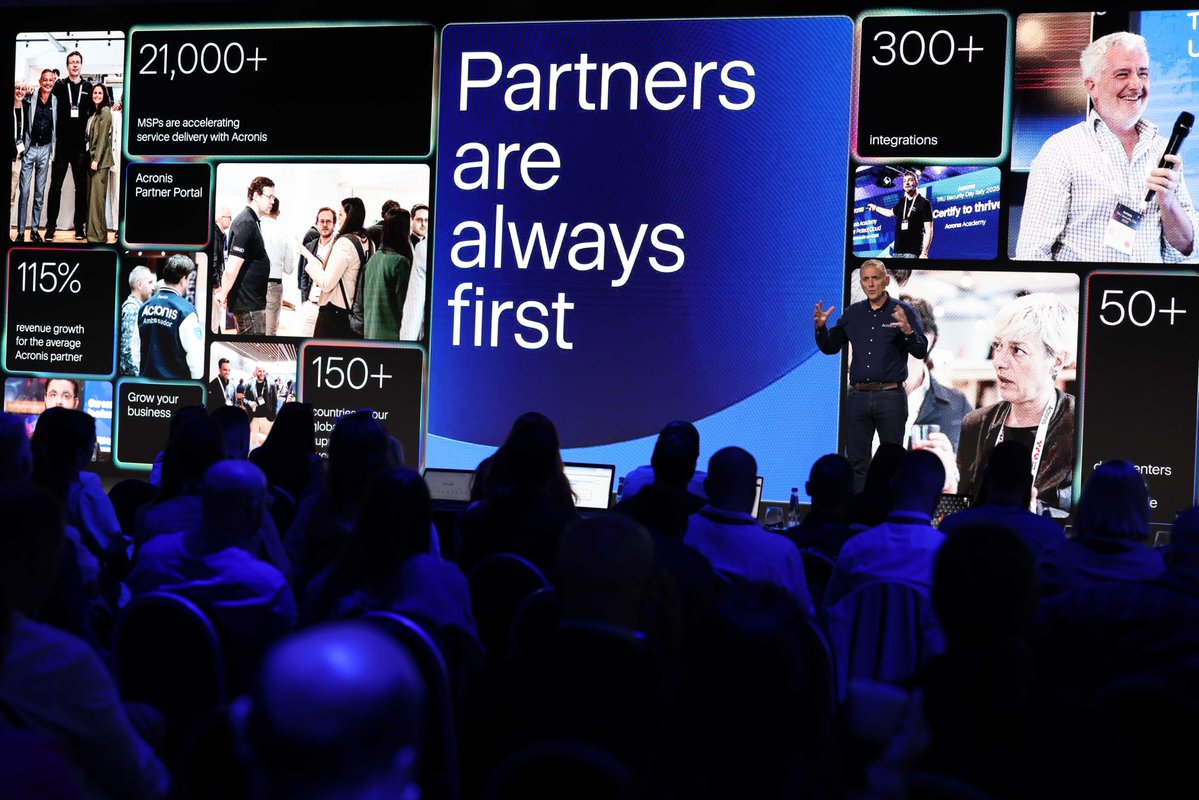 Acronis tweet media