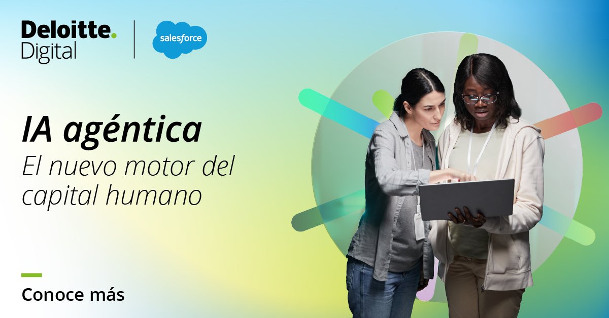DeloittePeru's tweet photo. 🌐 La IA agéntica ya no es una promesa: es la fuerza que está redefiniendo cómo trabajan las organizaciones y cómo evoluciona el talento.

📌 Conoce más en: https://t.co/jdhObuPnrV
#DeloittePerú https://t.co/FVIxtf541T
