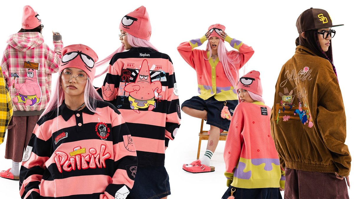 ModernNotoriety's tweet photo. Neptun x SpongeBob SquarePants Collection 🧽

🗓️ May 22nd https://t.co/e6secxHqDE