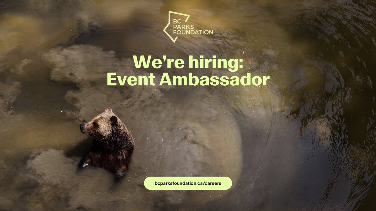 bcparksfdn's tweet photo. We’re #hiring! Join our Retail Operations team as an Event Ambassador during our summer event season! ☀️

Apply now at https://t.co/R5NJVslAhg https://t.co/1NsHYsCWOR