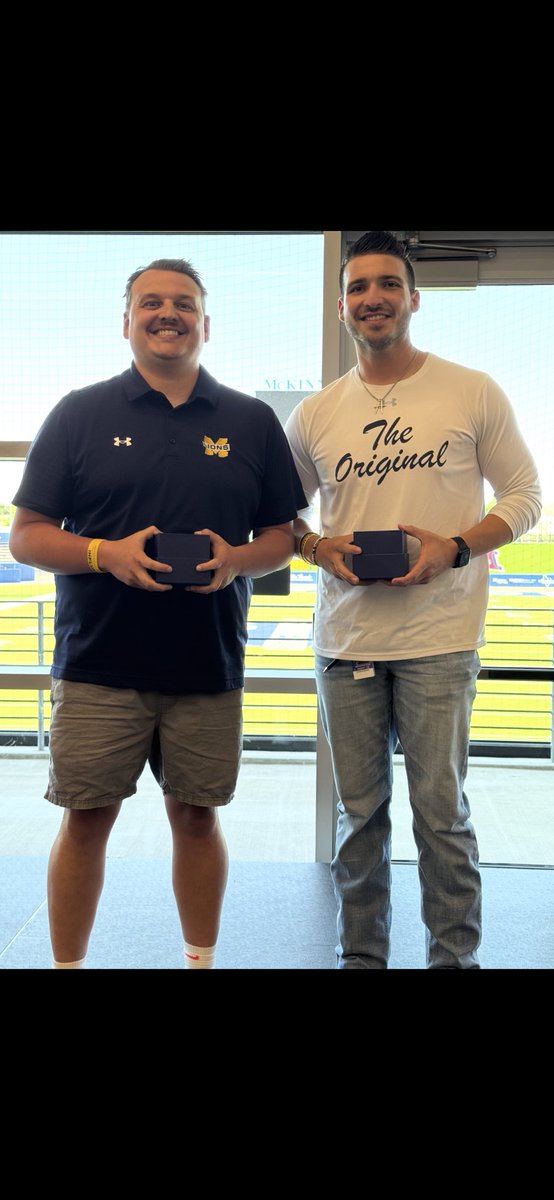 MHSLionsTrack's tweet photo. Congrats to our Throwers Coach, @rrubal77 for being named Assistant Coach of the year at McKinney High! Coach Ralph goes above and beyond in everything he does! 

#GoldStandard 
#McKinneyFAST https://t.co/KBiCpj6i5r