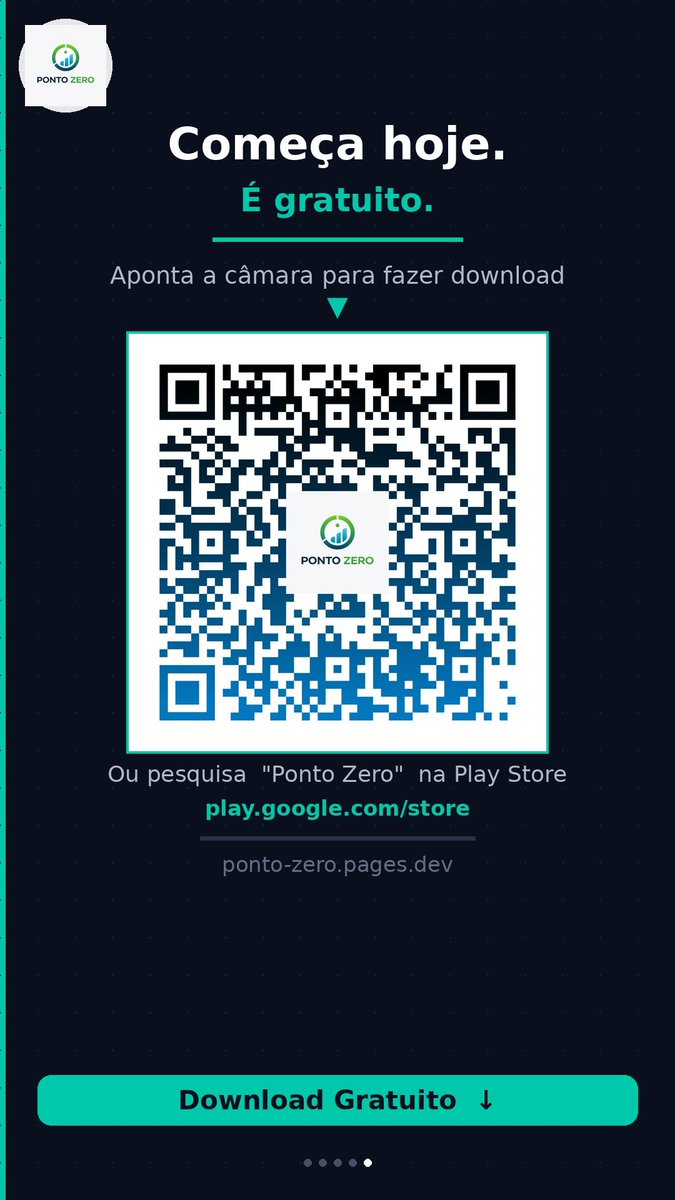 PontoZeroApp's tweet photo. 📲 Aponta a câmara para o QR Code e faz o download já!
👉 https://t.co/PIfzcuakMq

#PontoZero #FinançasPessoais #ControloFinanceiro #LiteraciaFinanceira #Portugal https://t.co/U0TxjVjfIw