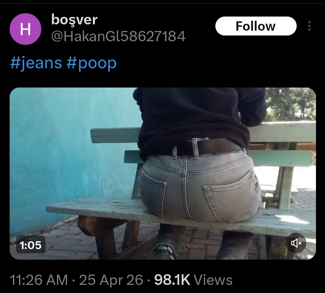 abuduldl's tweet photo. Stumbled on a funny rabbit hole
Japanese porn 🤖s posting a video of a man pooping his pants in public
Using a caption from a video of someone farting???

Keep in mind, the 🤖 accounts aren't ones that typically post scat/fart content
Certainly not anything featuring a man https://t.co/NunswRIl4g