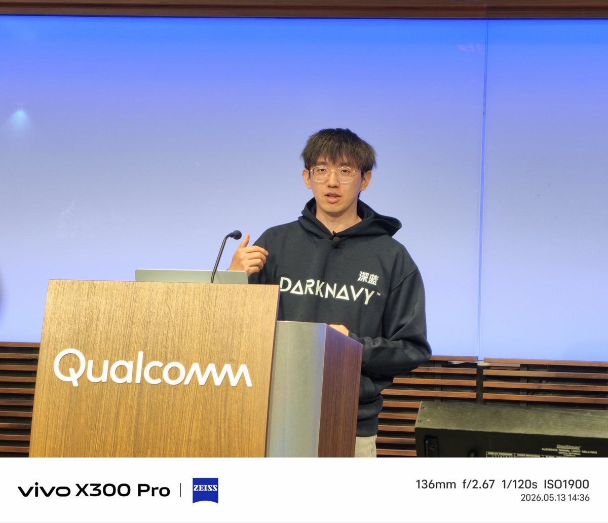 xgxiao66's tweet photo. 🏙️  Awesome conference in San Diego -
Qualcomm Product Security Summit.
📡  Feel free to say hi to me - I am in a DARKNAVY hoody!
#qpss26 https://t.co/keeMYZqqoo