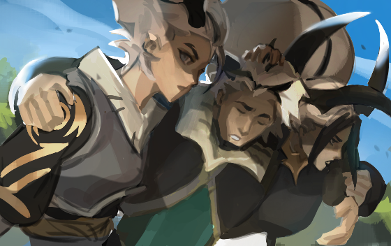 ashe0000000's tweet photo. What do you mean I'm too old to draw on bases, just a doodle on top of a pose reference https://t.co/JTKU6zSLUp