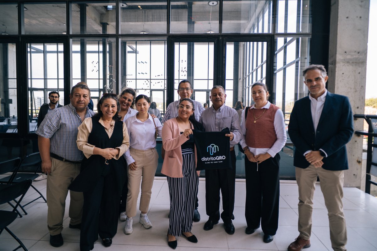 distritoQRO's tweet photo. 3/4 🌎 distritoQRO también fortaleció su estrategia de innovación.

Como parte de la red global GIID, se compartieron planes para integrar más industria, atraer inversión y generar nuevas oportunidades de emprendimiento e investigación aplicada. https://t.co/S4e5hXKfmW