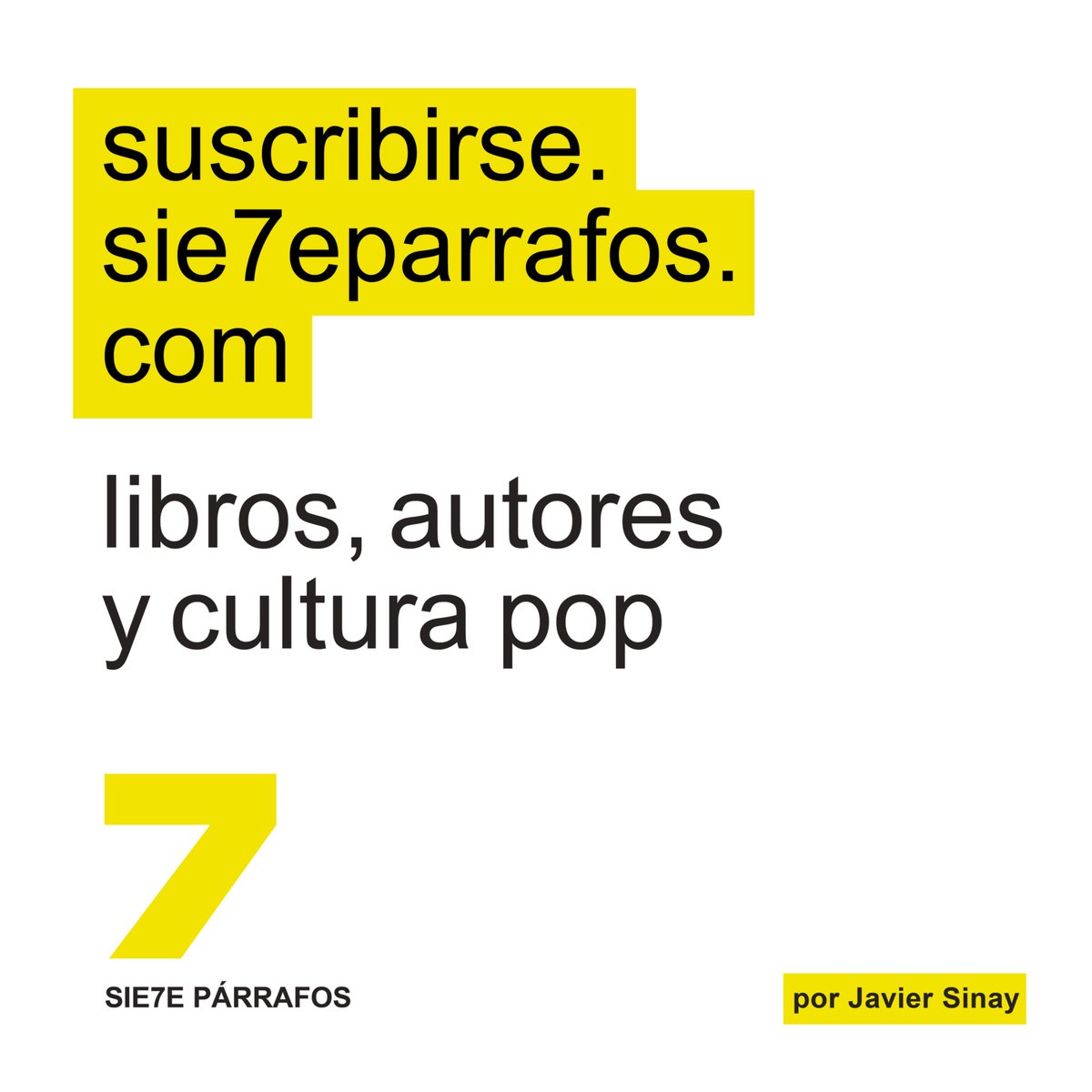 Javier Sinay tweet media