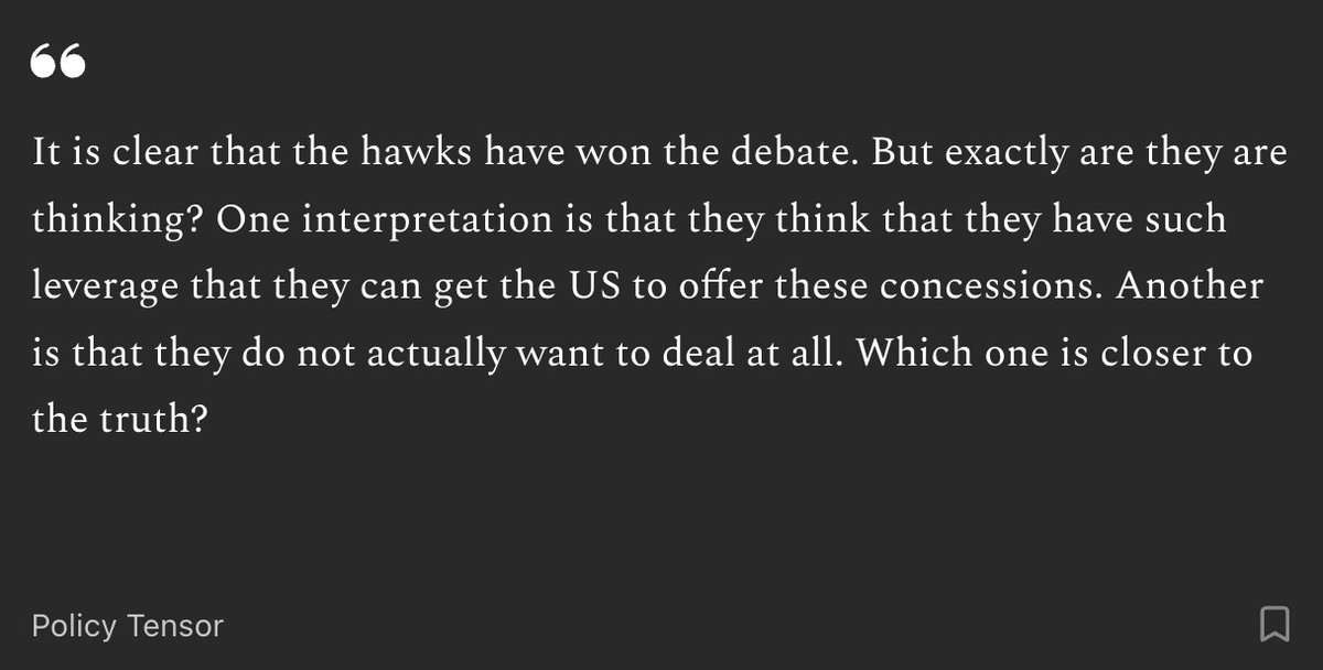Policy Tensor (@policytensor) on X