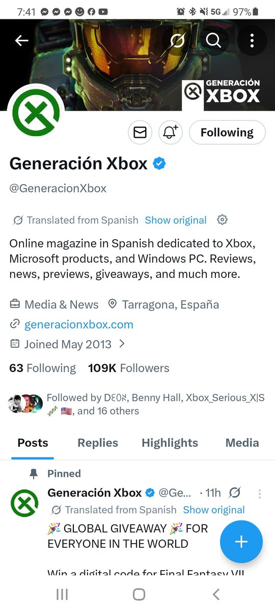 Golla2012's tweet photo. @GeneracionXbox Hell yeah!!! https://t.co/tJZWKI7f6f