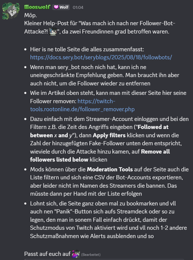 Mooswolf 🌿🐺 GerVTuber ➔ Dokomi tweet media