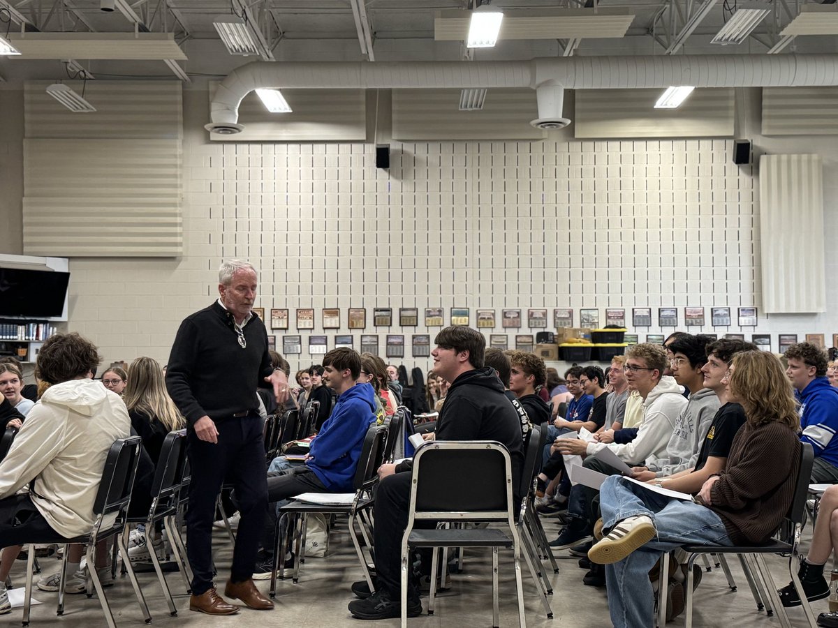 LakeBands's tweet photo. Year two of attending the Scott Lang Leadership Seminar at Hoover High School! Tonight, we took our future marching band leaders for the 26-27 season to participate in a workshop to learn about creating a positive band culture, and strengthening our leadership skills! https://t.co/Z7gJr3MJLA