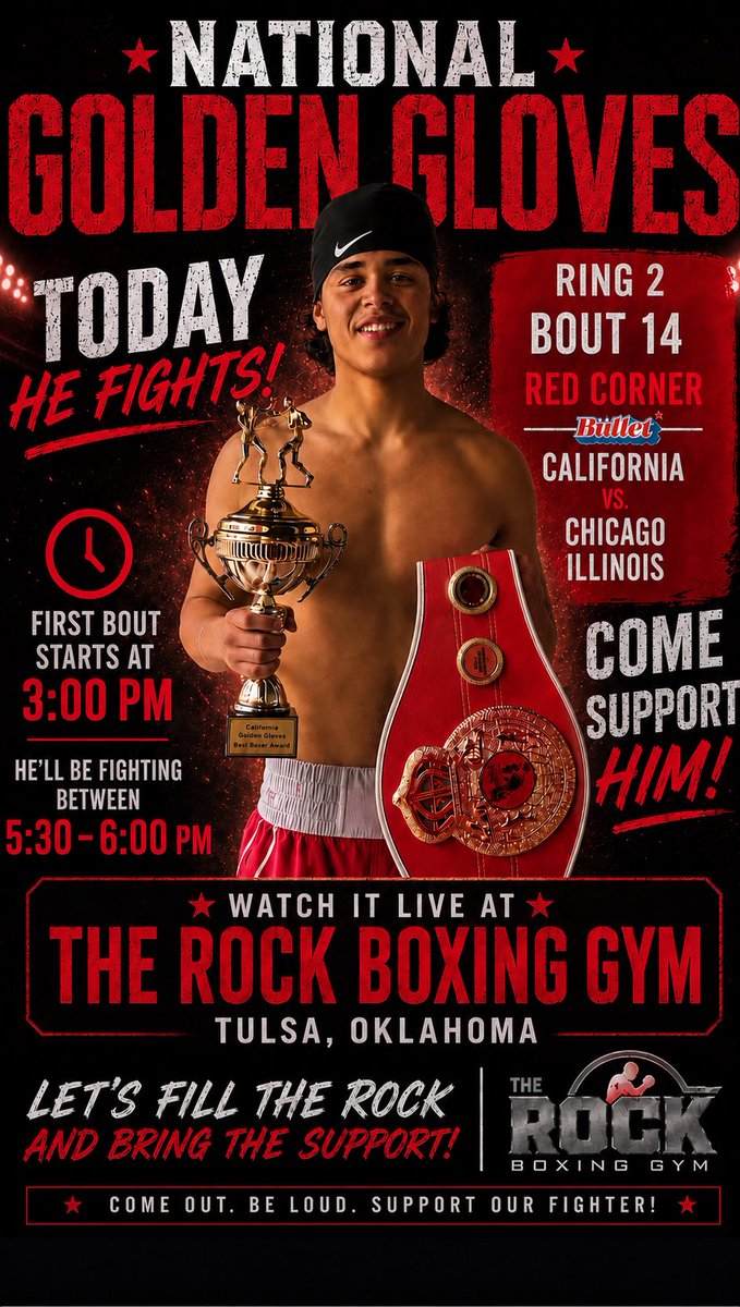 Ezekiel2500's tweet photo. #NationalGoldenGloves #NoahArroyo
#Bullet #Boxing https://t.co/tsXhKXrT73
