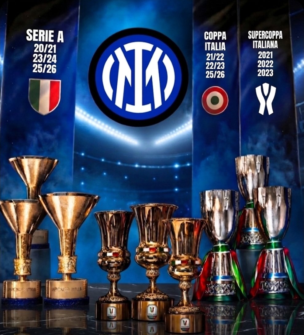 theboss_1908's tweet photo. Nelle ultime sei stagioni abbiamo vissuto questo..chi è Interista nell'anima e ha più di trent'anni sá cosa significa tutto ciò..
Aggiungi 2 finali di Champions e 1 di Europa League.
Momenti indelebili nei nostri cuori 🖤💙
Grazie #Inter sei tutta la mia vita!
Ti amo❤️ https://t.co/FO19dPNhZI