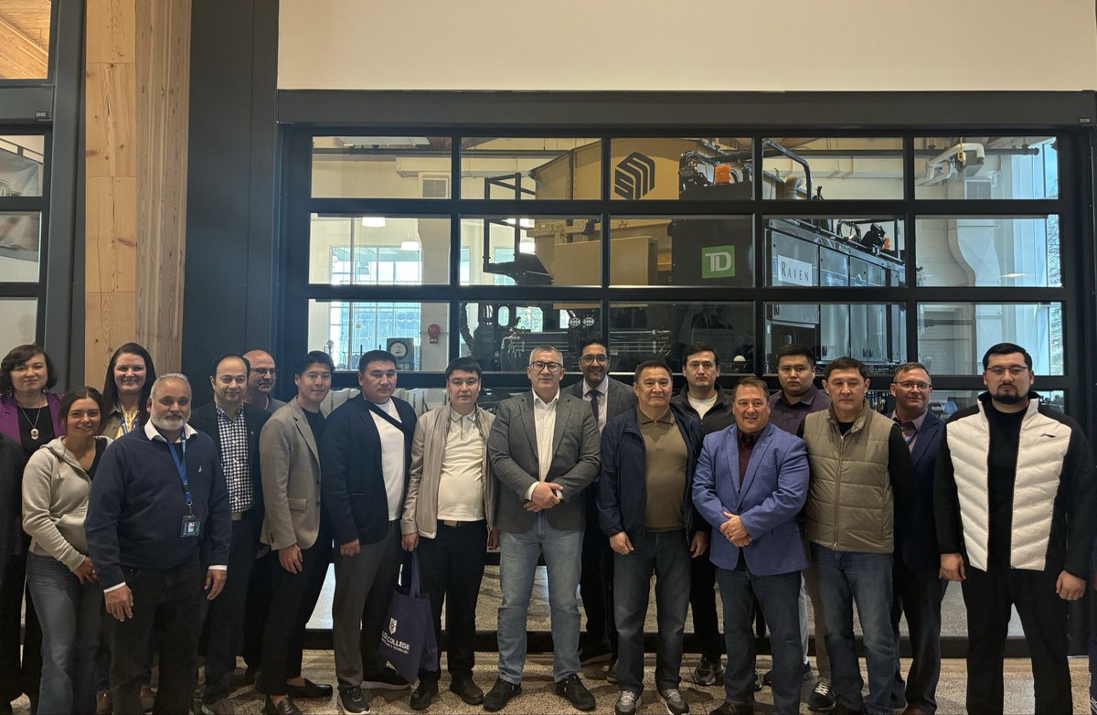 KZEmbassyCA's tweet photo. The delegation of the Akmola Region visited Olds College and toured the Olds Smart Farm facility.
The Canadian experience in precise and digital agriculture presents valuable opportunities for future cooperation with Kazakhstan 🇰🇿🇨🇦
#Kazakhstan #Canada #SmartFarm #AgTech #OldsCollege Innovation Agriculture