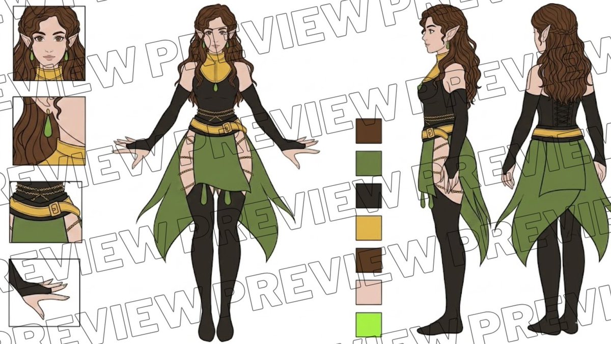 LibbyLoveTTV's tweet photo. Base color done of character reference sheet
A simple study of the character design with different views, outfit flow and overall look🌿

Commissions are OPEN
Limited time discount available don’t miss your chance to get your own artwork
#envtuber #charactersheet #Commissionopen https://t.co/1Sh5Xw53Oy