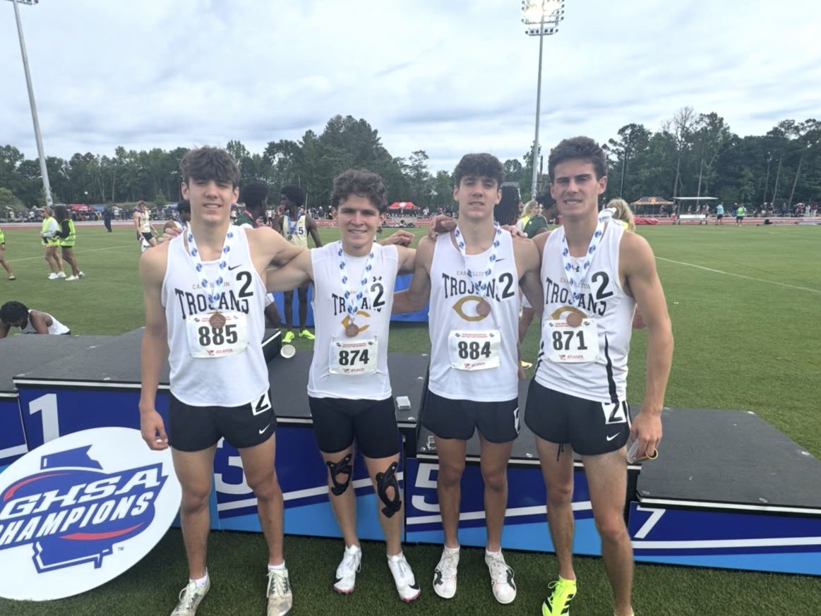 willm0bley's tweet photo. STATE CHAMPS!!! 🖤💛

AGTG! What a way to finish junior year 2026 State Champs! Beyond blessed to be part of such an unforgettable season and team. So thankful for every moment and memory made this year. Also proud to bring home 3rd in the 4x800 at state &amp; compete in the 4x400! https://t.co/Oe3Be5OGdP