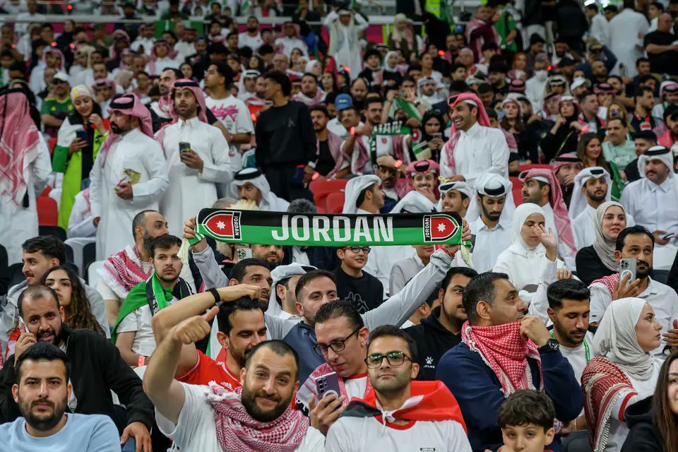 _noahfurtado's tweet photo. The Jordan men’s national team will make its World Cup debut at Levi’s Stadium next month, but you may notice a few empty seats where their fans should be.

The U.S. war against Iran has made it difficult for fans from some countries to get visas despite State Department efforts to prioritize their applications. Story with the Pulitzer Prize-winning @sara_dinatale:

https://t.co/PxqDVoi57t