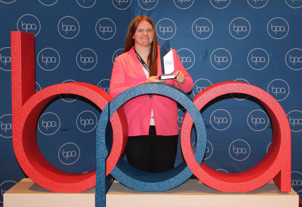 MidlandPS's tweet photo. Talk about taking care of business!  Twenty-three Midland High School BPA students traveled to Nashville for the 2026 Business Professionals of America National Leadership Conference, competing against nearly 7,000 students from across the world.👏

Read: https://t.co/gwMH3XjyfB https://t.co/r6KrCyKVtT