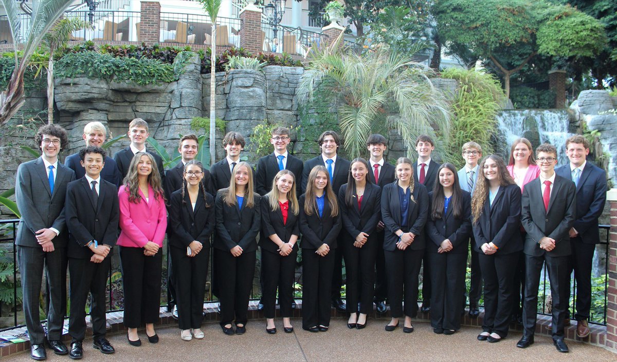 MidlandPS's tweet photo. Talk about taking care of business!  Twenty-three Midland High School BPA students traveled to Nashville for the 2026 Business Professionals of America National Leadership Conference, competing against nearly 7,000 students from across the world.👏

Read: https://t.co/gwMH3XjyfB https://t.co/r6KrCyKVtT