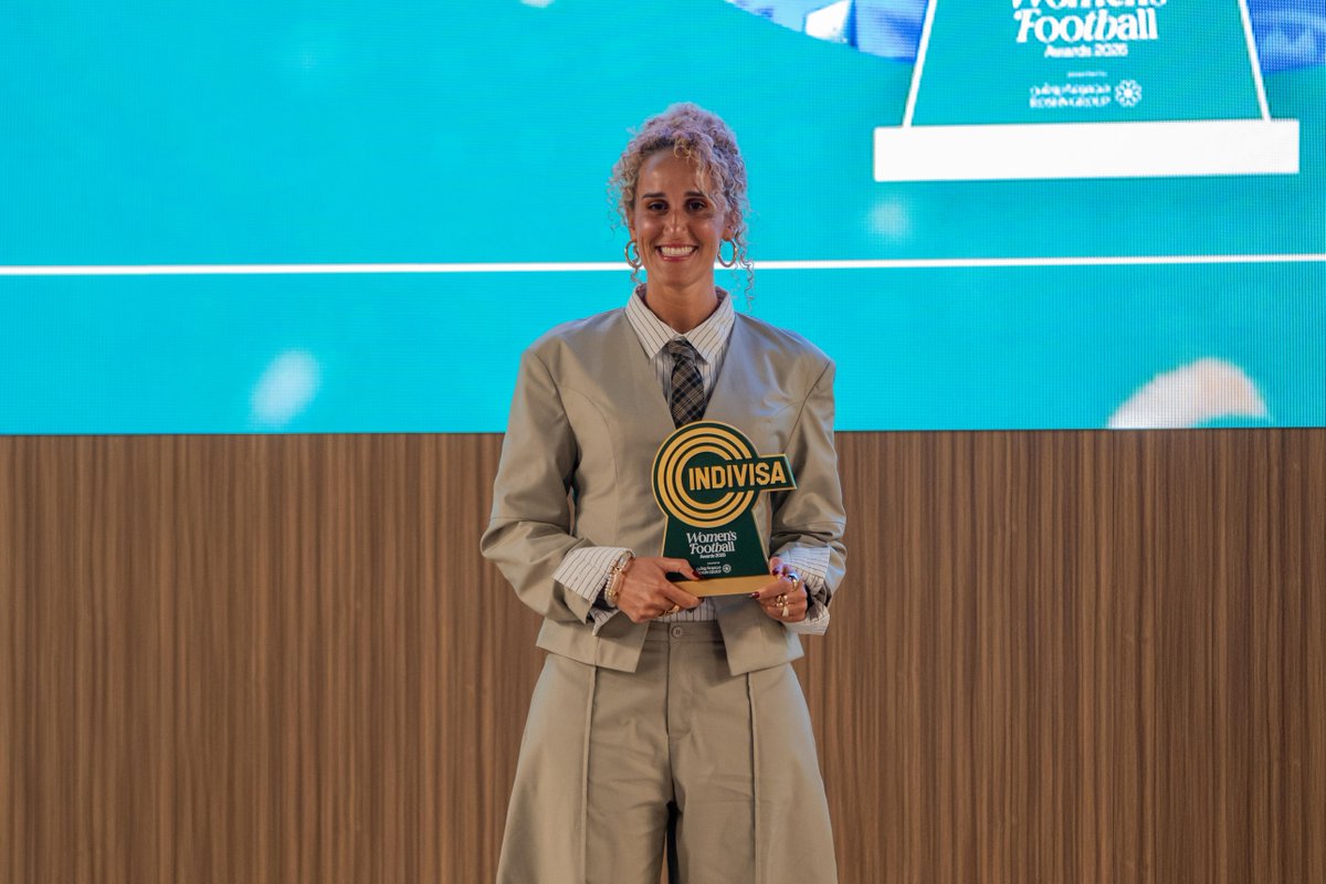 ArabNewsSport's tweet photo. The inaugural Saudi Women’s Football Awards 2026 celebrated more than sporting success. The event marked a defining moment in the rapid rise of women’s football in the Kingdom. https://t.co/pFmtSLcTzf
@Roshnksa
#indivisaroshn_wfa https://t.co/hD0YaOZBxW