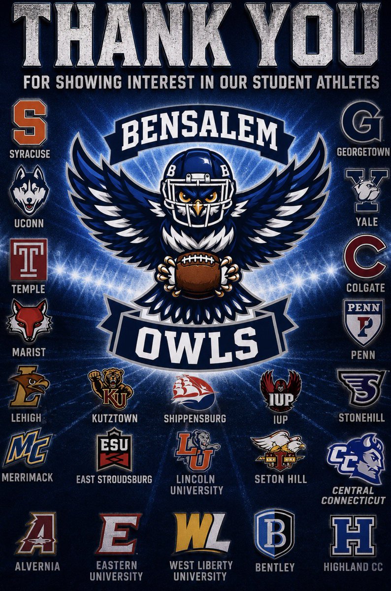 Bensalem Owls Football tweet media