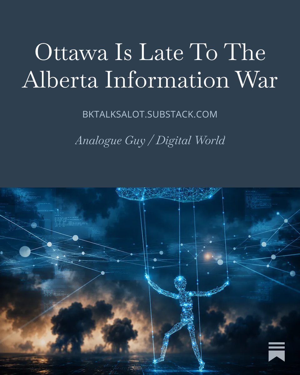 BKinOttawa's tweet photo. The RCMP saying there’s “no evidence of foreign control” over Alberta separatism doesn’t actually contradict the broader concern.

#Alberta #Canada #InfoWar #CdnPoli #HybridWarfare #MediaLiteracy

READ 📩https://t.co/TLTewUHxnJ https://t.co/79a0SyWzNG