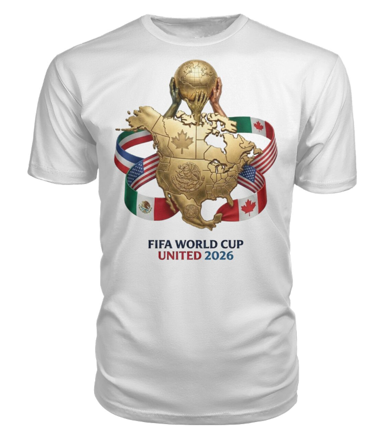 vamosoki16's tweet photo. Elevate your football hype with this premium FIFA 2026 concept art. Featuring a high-detail golden globe and continental map wrapped in vibrant ribbons of the American, Mexican, and Canadian flags. A modern take on the "United" tournament spirit.
#WorldCup2026 #FIFA2026 #United2026 #SoccerDesign #FootballArt #GraphicDesign #USAMexicoCanada2026 #WorldCupPoster #SportsArt
https://t.co/f7j8NSfdFm