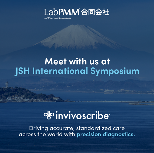 Invivoscribe's tweet photo. We're heading to JSH International Symposium in Kamakura, Japan! Join Parth &amp; Katsumi to explore how #Invivoscribe's #PrecisionDiagnostics &amp; #CDx portfolio is advancing biomarker-driven #oncology worldwide.  @JSHEM_official Learn more about #LabPMM: https://t.co/DM0rSitOif https://t.co/88Z42o6Xap