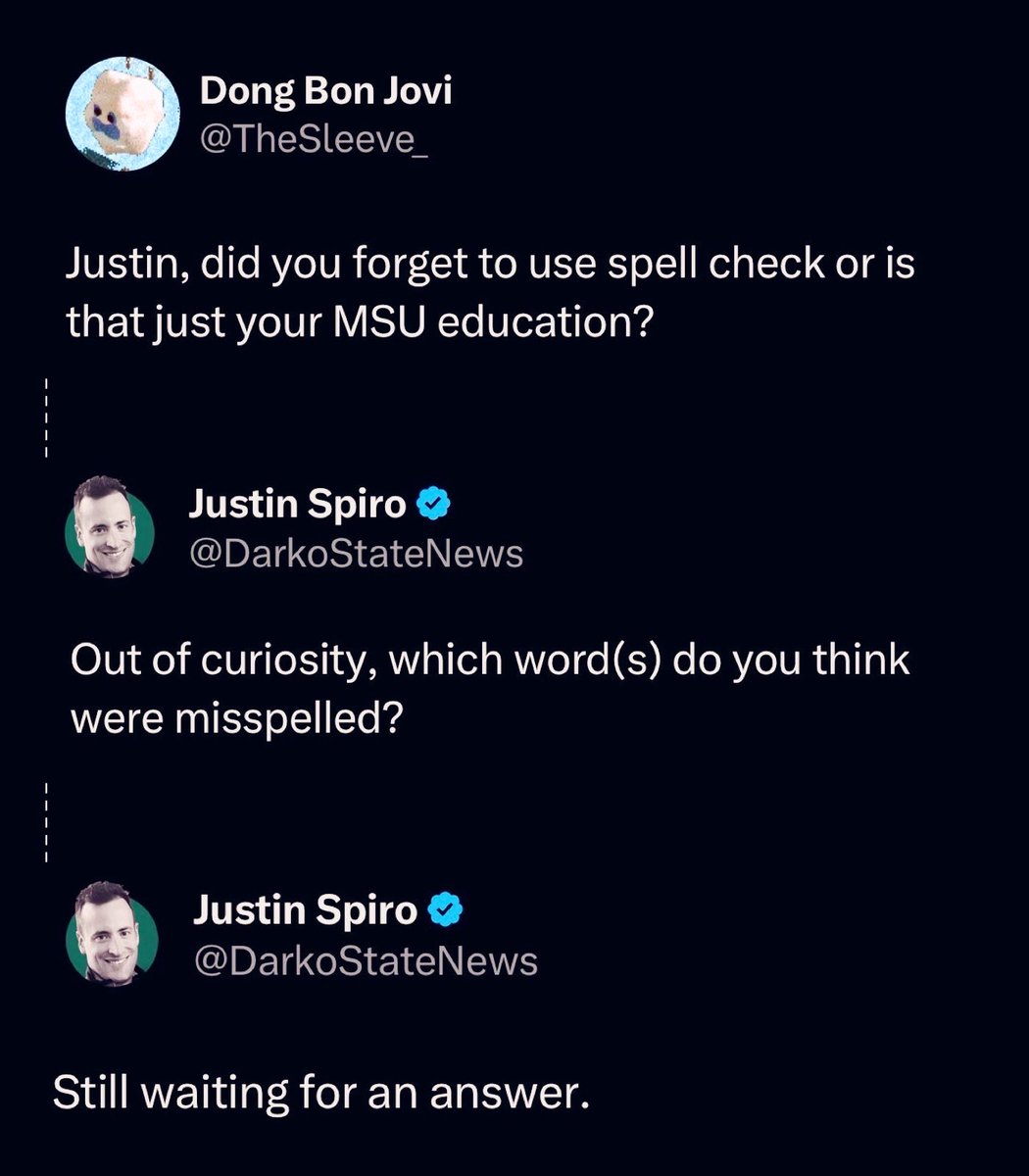 Justin Spiro tweet media