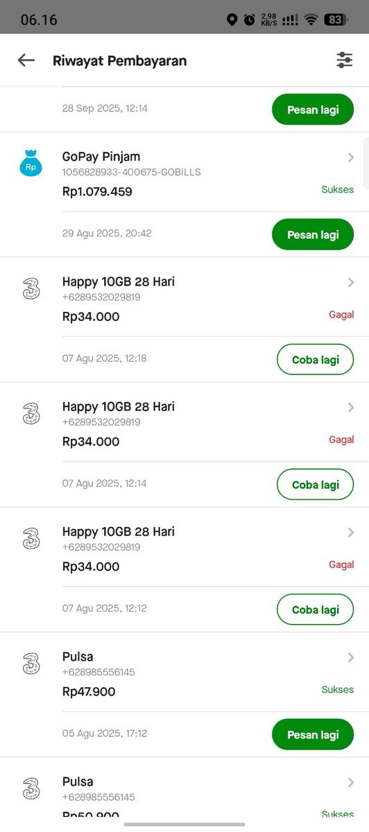 nitakoriah's tweet photo. Rutin yaa setiap bulan isiin kuota wkwk https://t.co/mvYB93vjq3