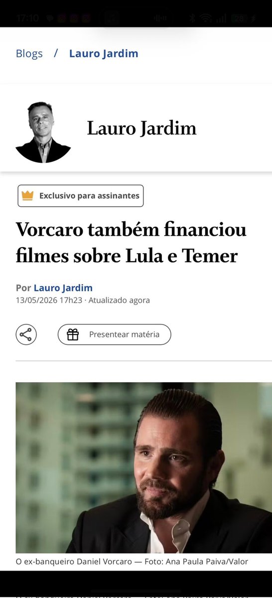 André Vasconcelos tweet media