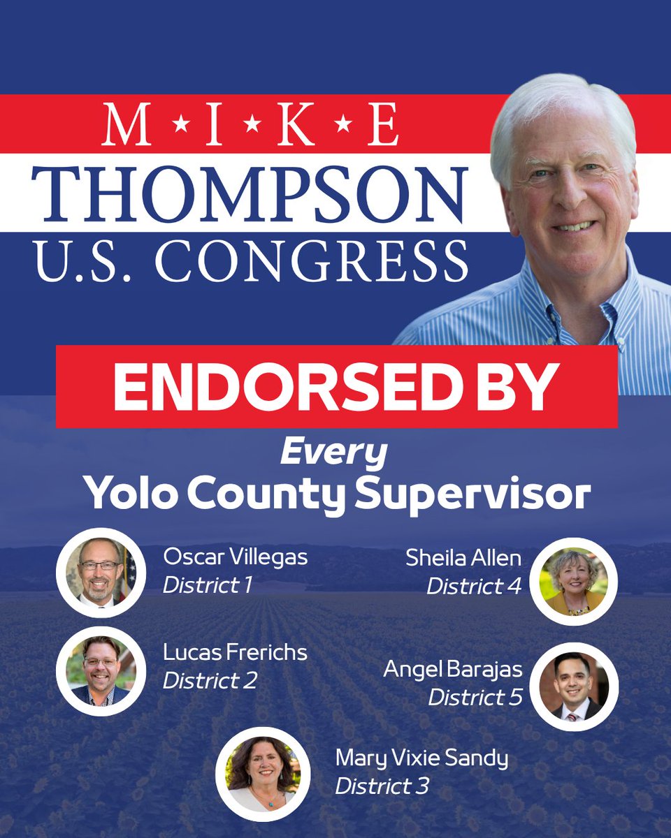 Mike Thompson for Congress tweet media