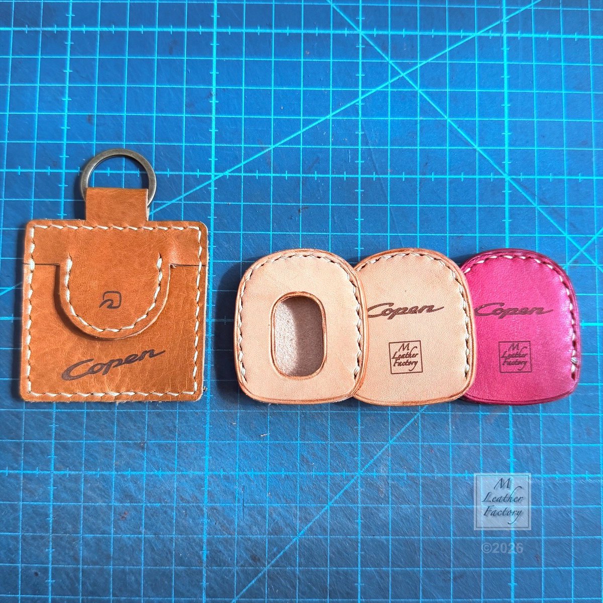 MLeatherFactory ¨̮ 〜🪡手縫いの革小物〜 tweet media