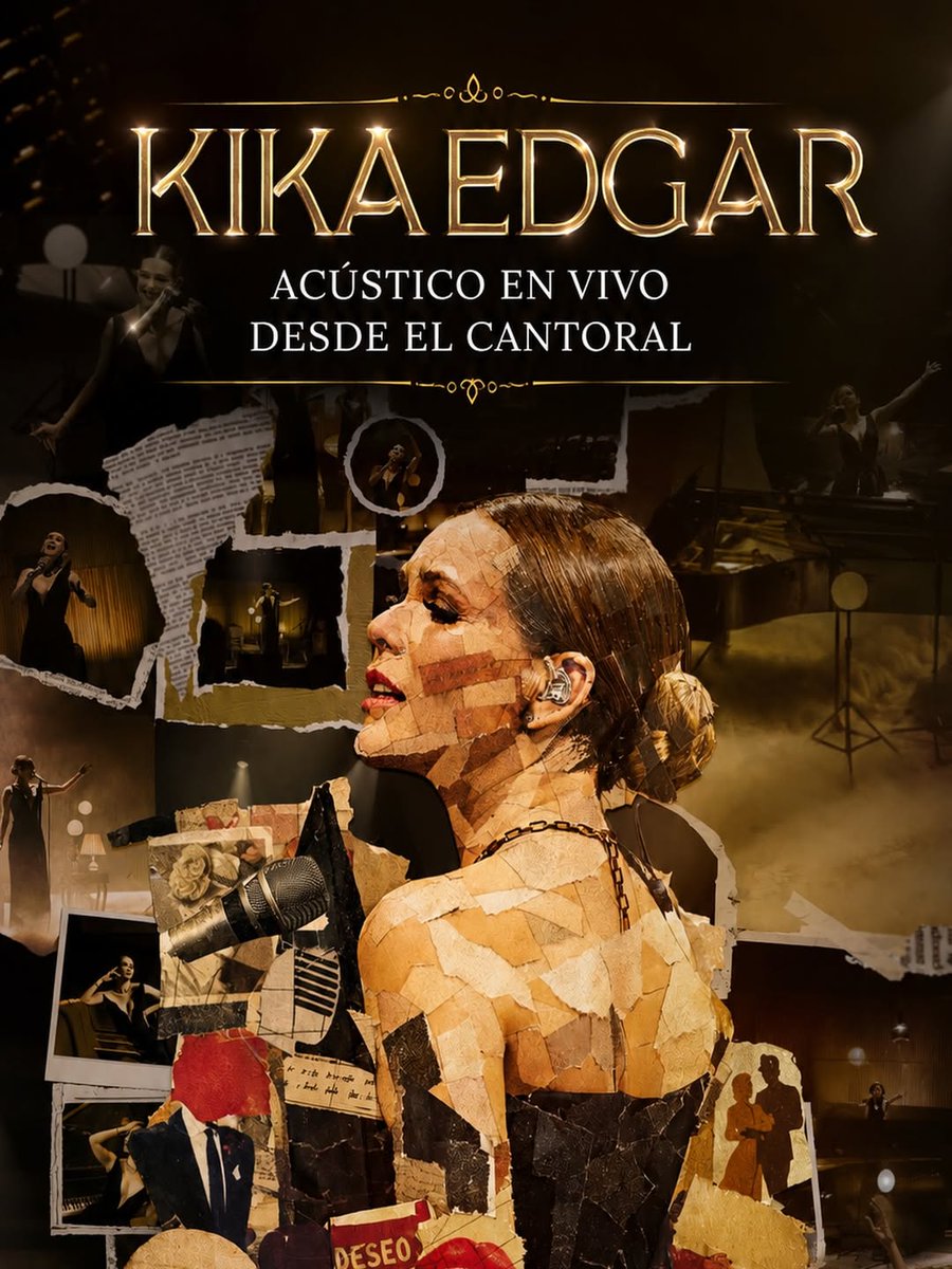 la96_fm's tweet photo. 💿🎉 Kika Edgar celebra 20 años de trayectoria con el lanzamiento de su nuevo álbum “Acústico En Vivo Desde El Cantoral”. 

🎶 Un material íntimo y emotivo que ya se encuentra disponible en plataformas digitales. https://t.co/A6RkXiZIiN