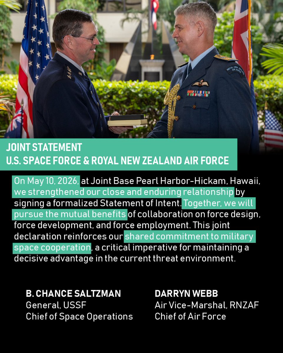 General Chance Saltzman tweet media