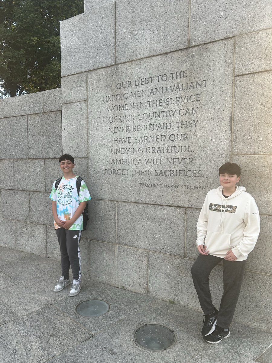 miss_hedger's tweet photo. WWII Memorial. #hornetpride https://t.co/M0Cj5H5vpl
