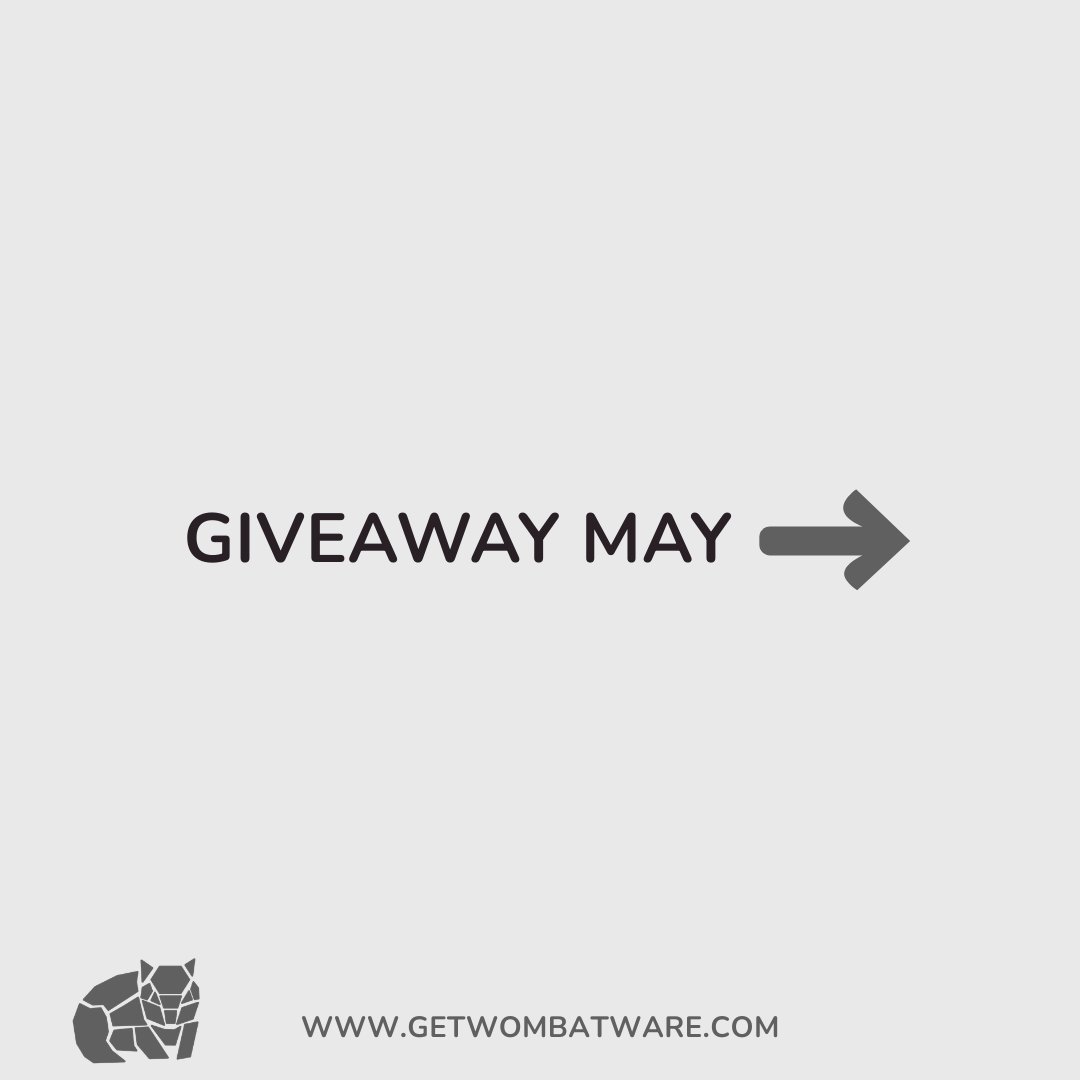 wombat_ware's tweet photo. Giveaway May! (Well most of May and about a week into June) https://t.co/tAMYwJreYM