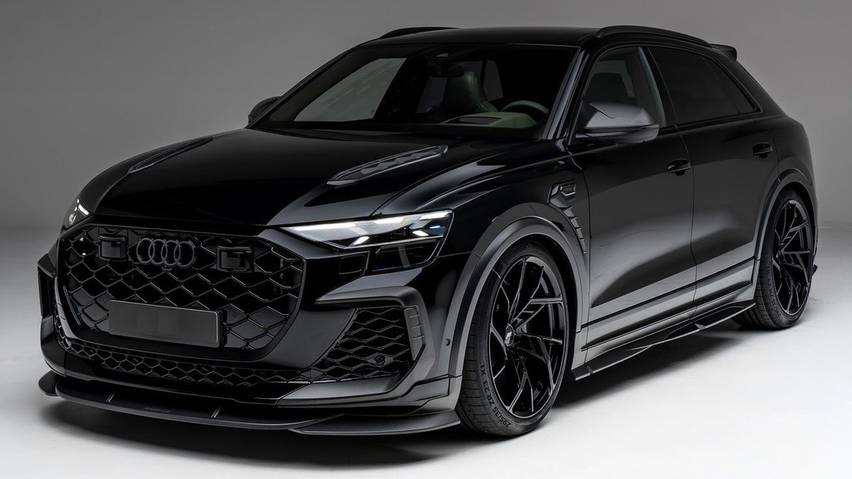 autochat360's tweet photo. Blacked out Audi RS Q8. 🖤🔥 https://t.co/q8Y9SLlRwP