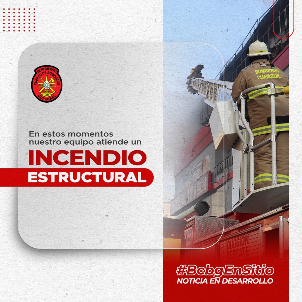 Bomberos Guayaquil tweet media
