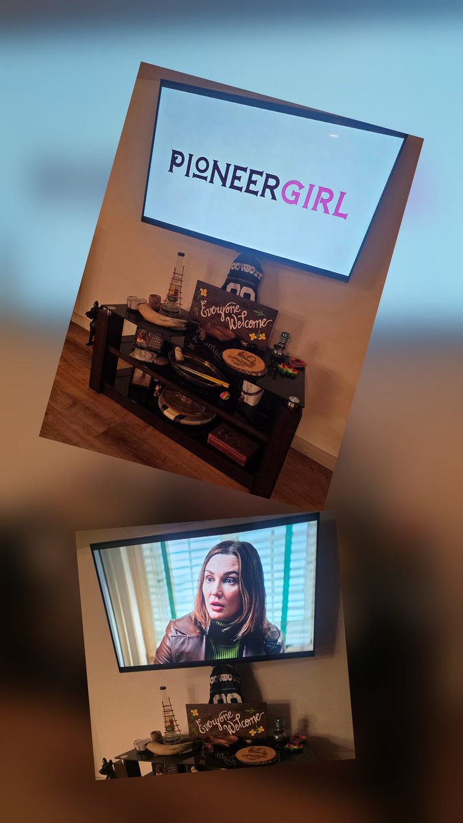 loveshack93's tweet photo. Finally home to watch #pioneergirlseries and the amazing @KatBarrell #bravobarrell https://t.co/tv0r4Lcru3